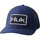 HUK'D Up Proformance Strech Hat Navy L/XL