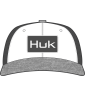 HUK, Woman, Logo, Trucker, Hat, Heather Grey