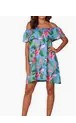 Ingear Fashion's Women's Peasent Dress One Size Tropic