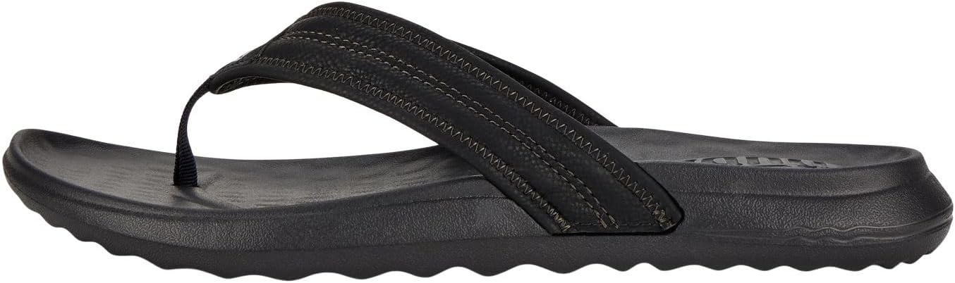 Hey Dude Men's Myers Flip Classic Black/Black, 8 Medium US