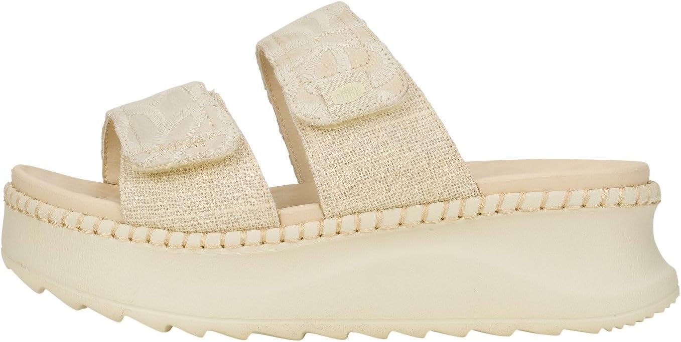 Hey Dude Women's Delray Slide Whipstitch Sandals