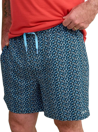 Huk Pursuit Printed Volley Shorts