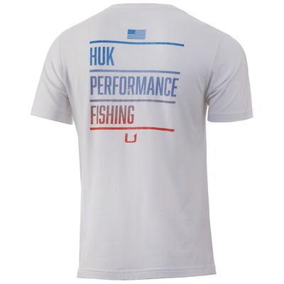 HUK Americana Brand Men's Tee