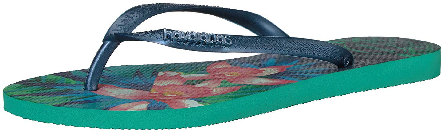 Havaianas Womens Slim Tropical Sandal Sand