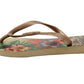 Havaianas Womens Slim Tropical Sandal Sand