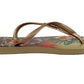 Havaianas Womens Slim Tropical Sandal Sand