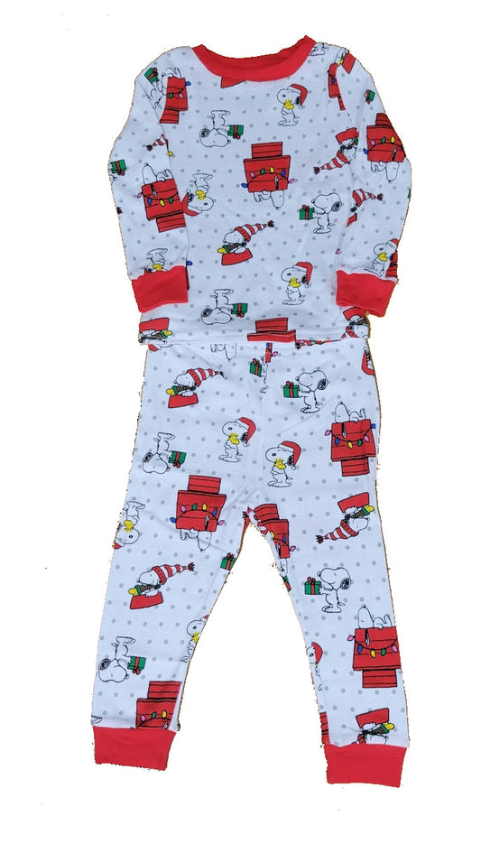 Peanuts Christmas 2-Piece Toddler Pajamas Sets