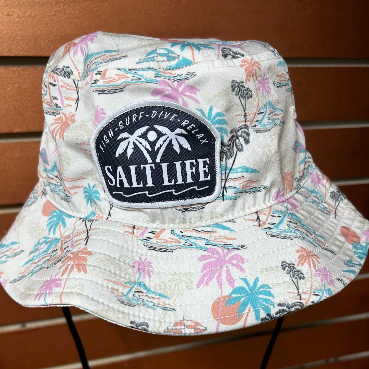 Salt Life, Woman's, Sunshine Dreams Bucket, Hat, Cream