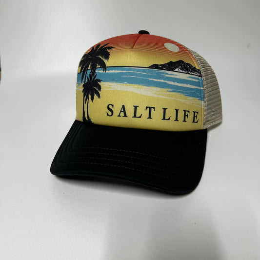 Salt Life, Woman's, Palm Islet, Hat,  Ebony
