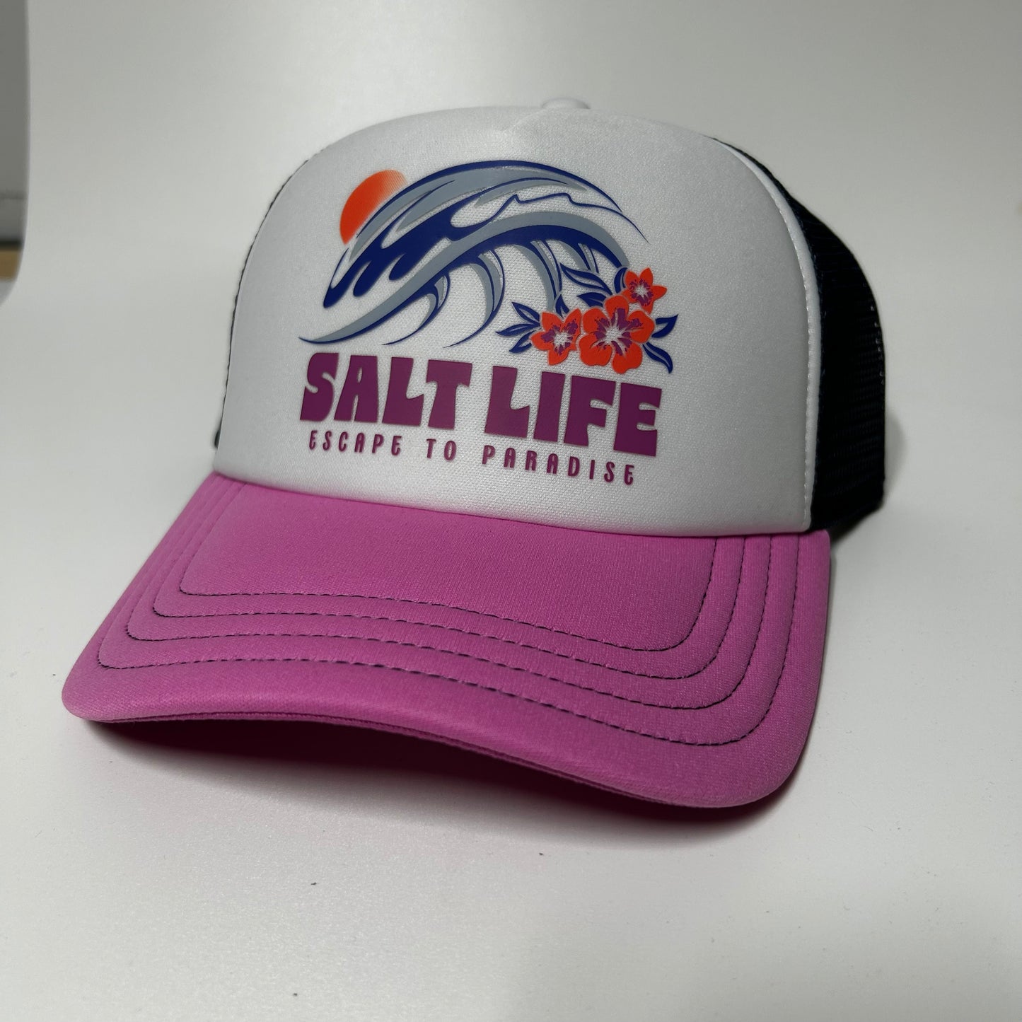 Salt Life, Woman's, Swell Day, Hat, Fuchsia