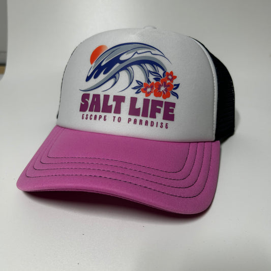 Salt Life, Woman's, Swell Day, Hat, Fuchsia