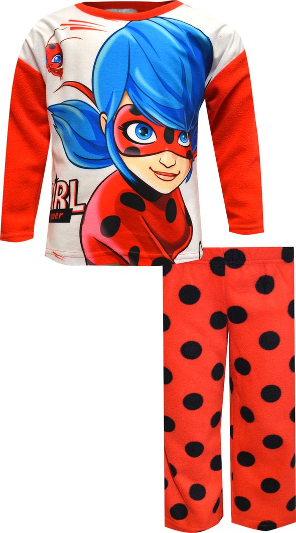 Miraculous Ladybug Cozy Fleece Pajama Set 2 Piece Pajama Set