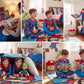 Nintendo Super Mario Character Youth 4-Piece Long Sleeve Pajama Set
