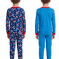 Nintendo Super Mario Character Youth 4-Piece Long Sleeve Pajama Set
