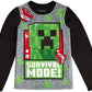 Minecraft Boys Big Pajama Set