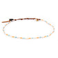 Lotus and Luna Seed Bead Necklaces,