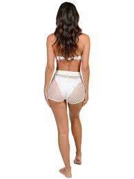 Ingear Fashion's, Women's, Fishnet Shorts , White, M