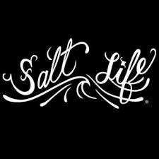 Salt Life OG Decal Medium White