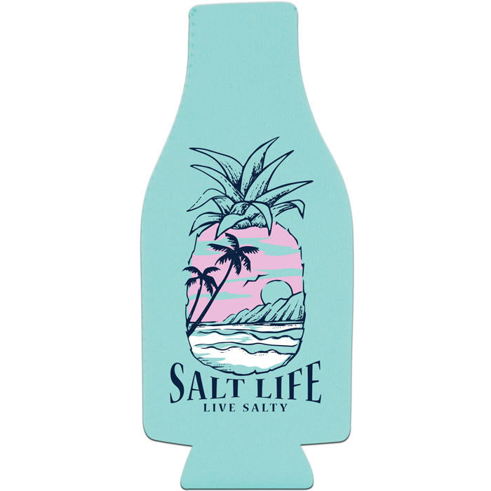 Salt Life Get Lost Bottle Koozie, Aruba