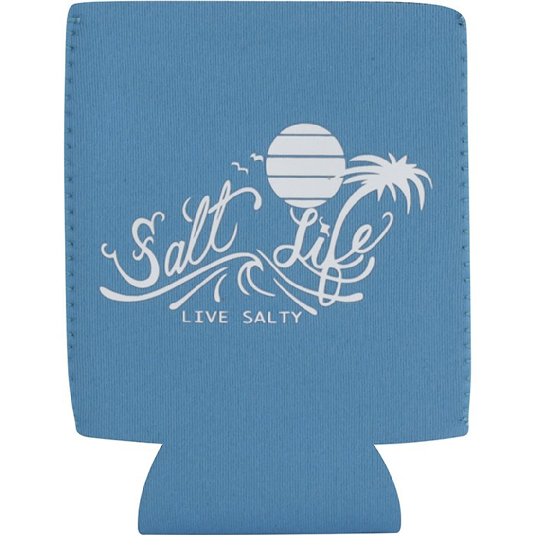 Salt Life On The Horizon Can Koozie Turquoise