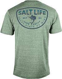 Salt Life Men's Lettin Go Short Sleeve Tri-blend T-Shirt
