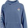 Salt Life Women's Beachside Ocean Washed Reverse Pullover Hoodie,