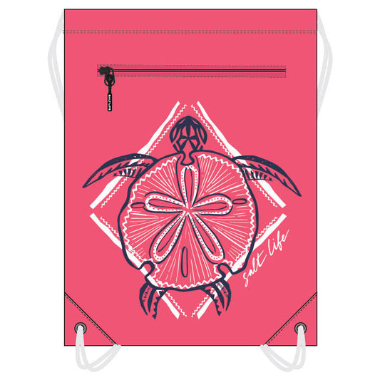 Salt Life, Turtle Bay, Cinch Pack, Pink