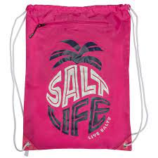 Salt Life Salty Crow Cinch Pack Pink