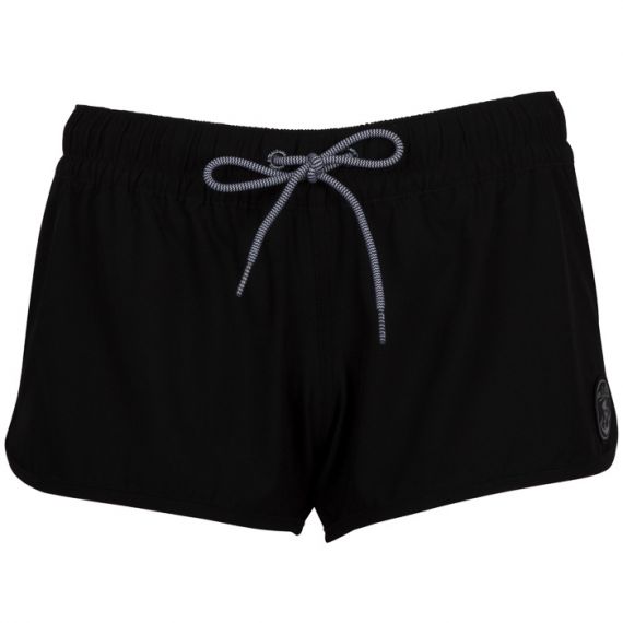 Salt Life Women's Good Daze Volley Shorts, Black, L