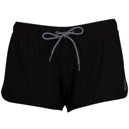 Salt Life Women's Good Daze Volley Shorts, Black, L
