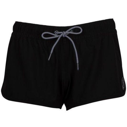 Salt Life Women's Good Daze Volley Shorts, Black, M