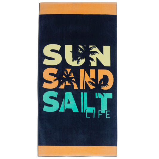 Salt Life, Sun Sand Salt, Towel, Storm