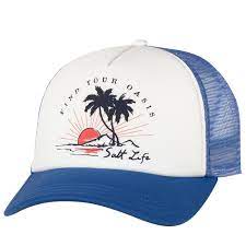 Salt Life Women's Find your Oasis Hat, Chambray