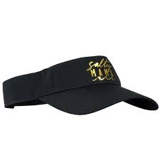 Salt Life Women's Salty Mama Visor Hat, Black