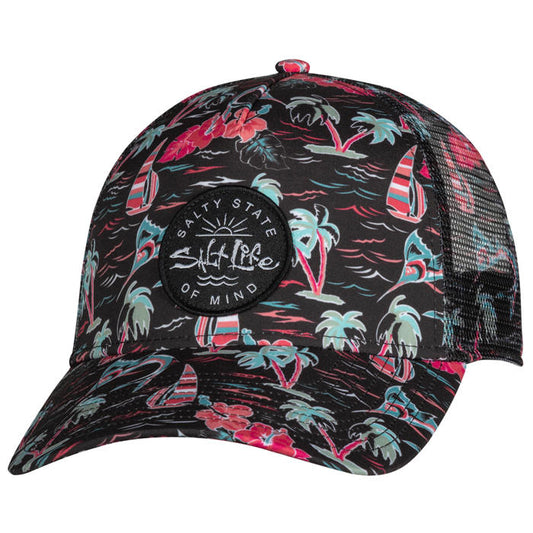 Salt Life, Woman's, Ocean Drift, Hat, Black