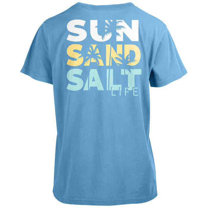 Salt Life, Woman's, Sun Sand & Salt,T-Shirt,SS