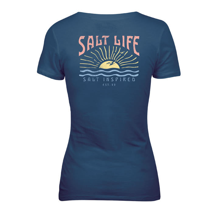 Salt Life, Woman's, Good Morning Sunshine ,SS, T-Shirt,