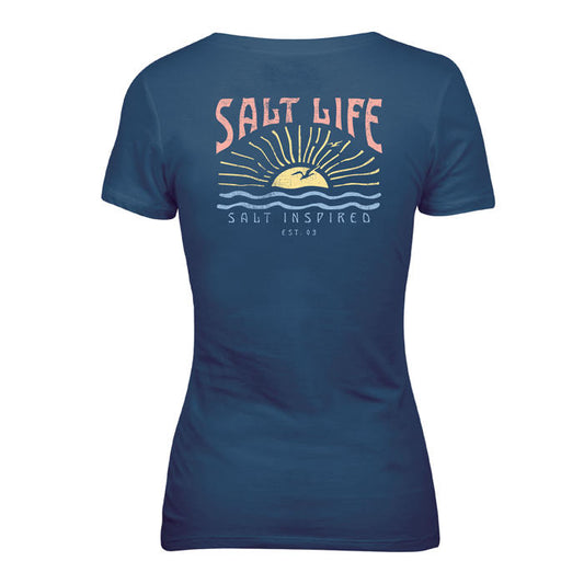 Salt Life, Woman's, Good Morning Sunshine ,SS, T-Shirt,