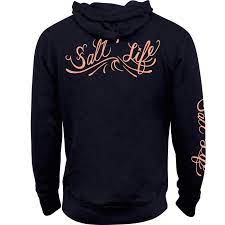 Salt Life Women's OG Wave Pullover Hoodie,