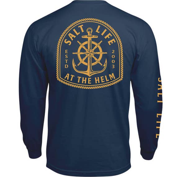 Salt Life Men's At The Helm Long Sleeve Shirt