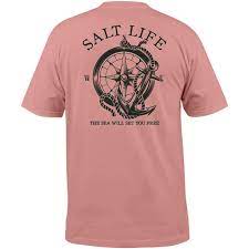 Salt Life Men's Sea Will Set You Free Pocket T-shirt