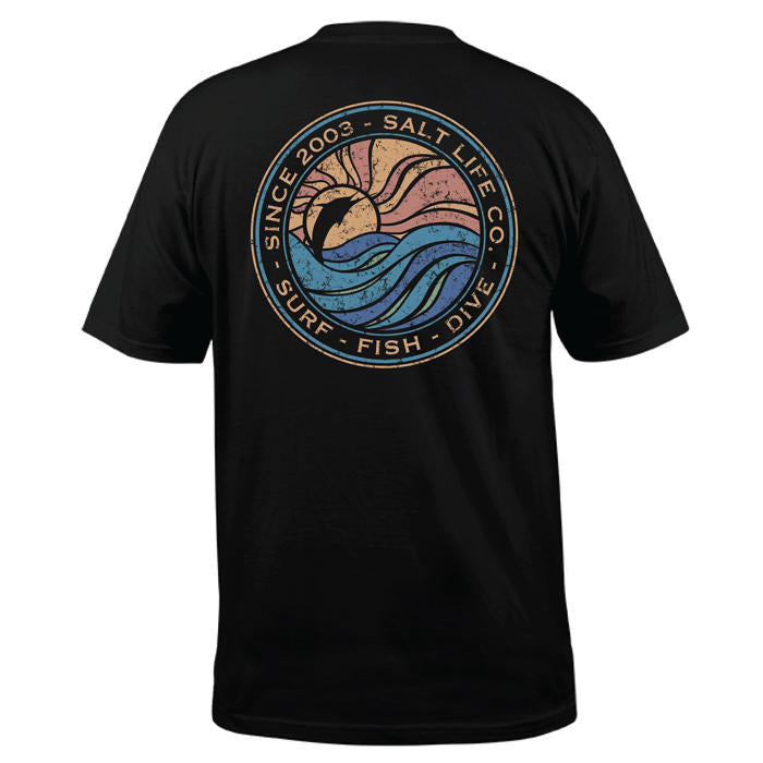 Salt Life Men's, Sunset West, SS,T-shirt,