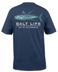 Salt Life Men's, Deep Ventures, Non Pocket, SS,