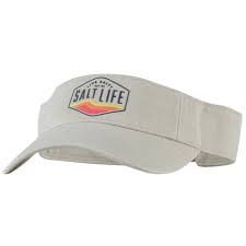 Salt Life Rays Visor Hat, Light Khaki