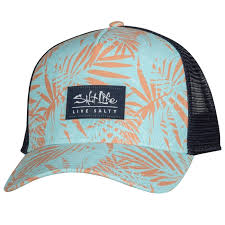 Salt Life, Men's  Jungle Vibes, Hat, Sea Glass