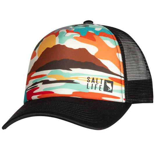 Salt Life, Men's, Camorama, Hat, Black