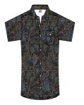 Salt Life Men's, Tropical Sunday, SLX, Woven Button, SS,