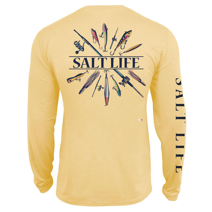 Salt Life Men's, Lure Me In, LS, SLX,