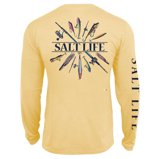 Salt Life Men's, Lure Me In, LS, SLX,