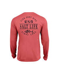 Salt Life Men's, Sea To Sea , LS, SLX, NPKT,